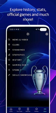 Скриншот 6: Официальное приложение Лиги Чемпионов