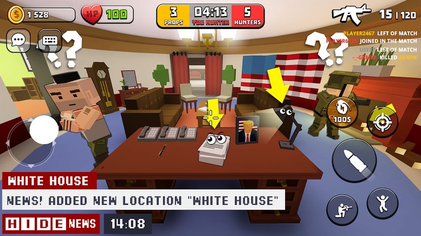 Screenshot 2: HIDE - Hide-and-Seek Online!