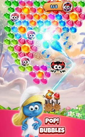 Screenshot 21: Smurfs Bubble Shooter Story