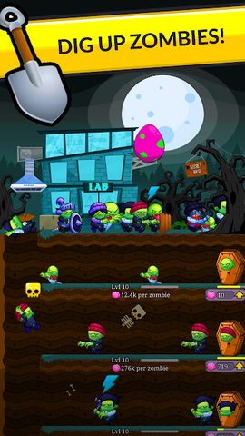 Screenshot 2: Zombie Labs: Idle Tycoon