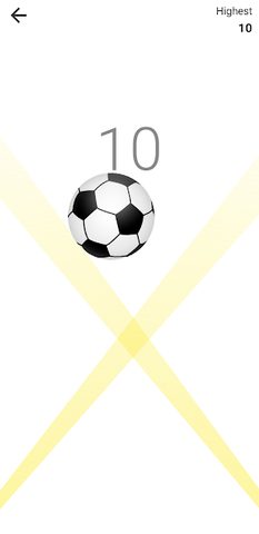 Screenshot 21: Messenger Football Soccer Game Tap Ball Juggle Tap