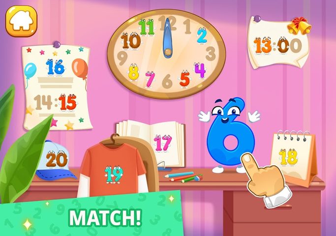 Captura 12: Numbers for kids - learn to count 123 games!