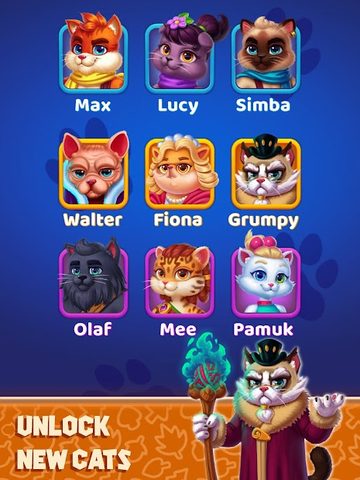 Captura 10: Héroes de Gato: Aventura de Acertijos 'Unión de 3'