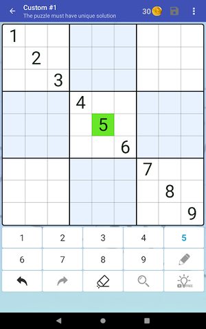 Captura 12: Juego clásico de rompecabezas Sudoku