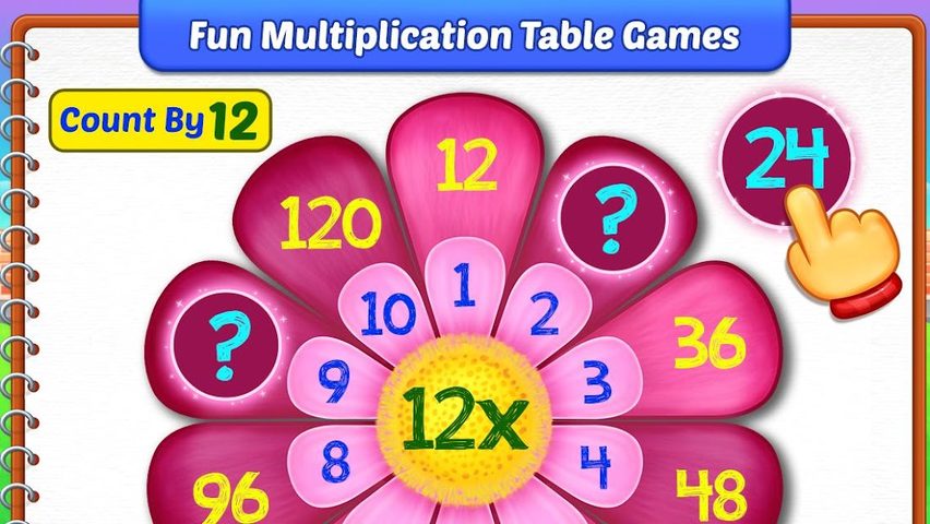 Скриншот 4: Детские математические игры на умножение
