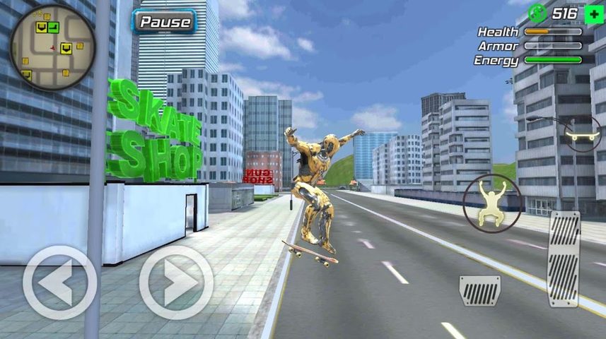Screenshot 17: Super Crime Steel War Hero Iron Flying Mech Robot
