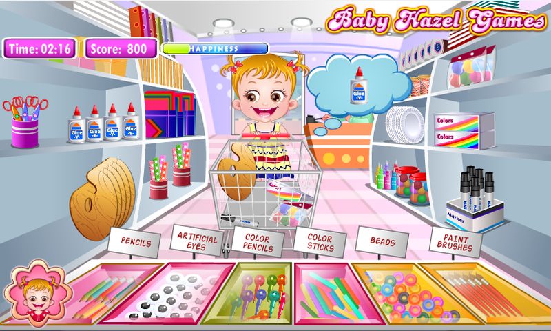 Screenshot 2: Baby Hazel Craft Time