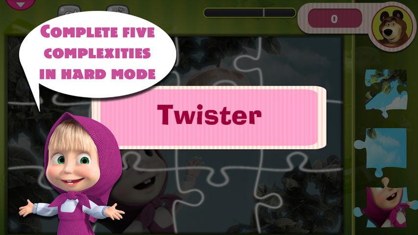 Screenshot 12: Masha and the Bear: Puzzles for Kids