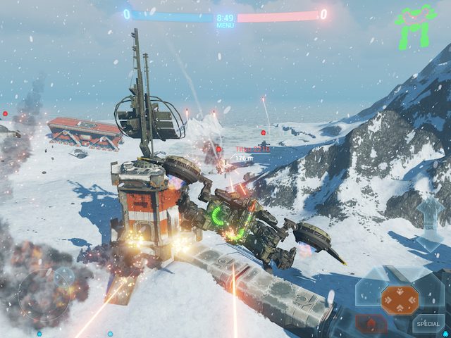 Captura 14: Batalla de titanes mecánicos
