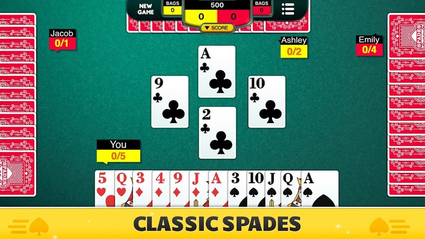 Captura 9: Juego de cartas Spades