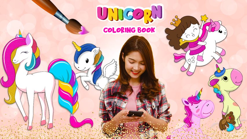 Screenshot 8: Unicorn Coloring Book & Unicorn Games for Girls
