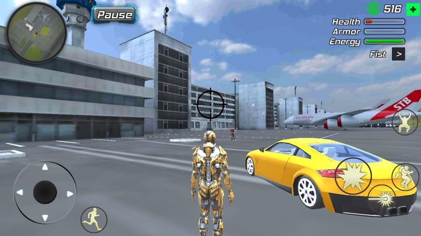 Screenshot 18: Super Crime Steel War Hero Iron Flying Mech Robot