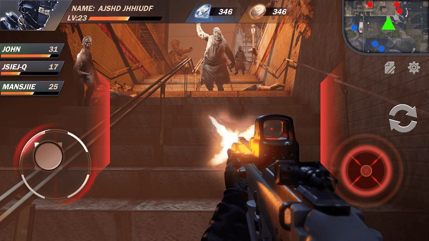 Screenshot 4: Zombie Shooting Game: 3d DayZ Survival