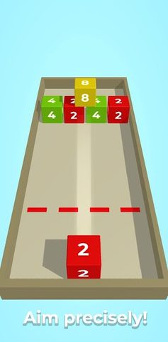 Скриншот 4: Chain Cube 2048: 3D Слияние