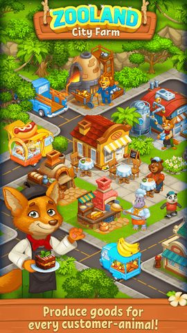 Screenshot 2: Farm Zoo Happy Day in Pet City