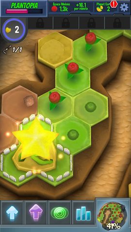 Screenshot 1: Melon Clicker - Tap and idle t