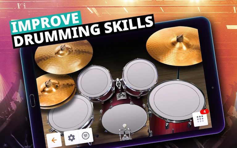 Captura 7: Simulador de juegos musicales de batería