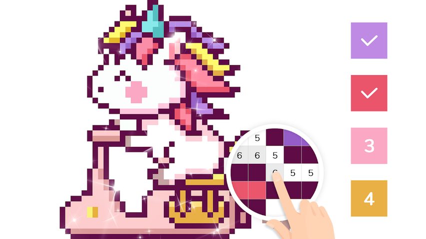 Screenshot 22: Color by Pixel - Pixel Number
