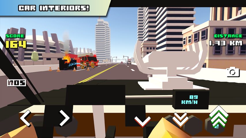 Screenshot 7: Blocky Car Racer - racing game