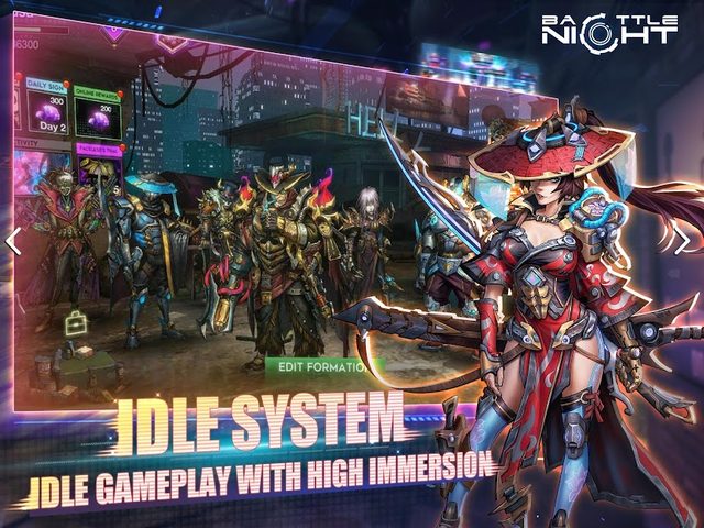 Screenshot 11: Battle Night: Cyberpunk RPG