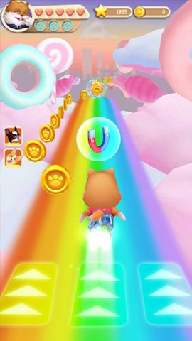 Screenshot 5: Talking Pet Gold Run