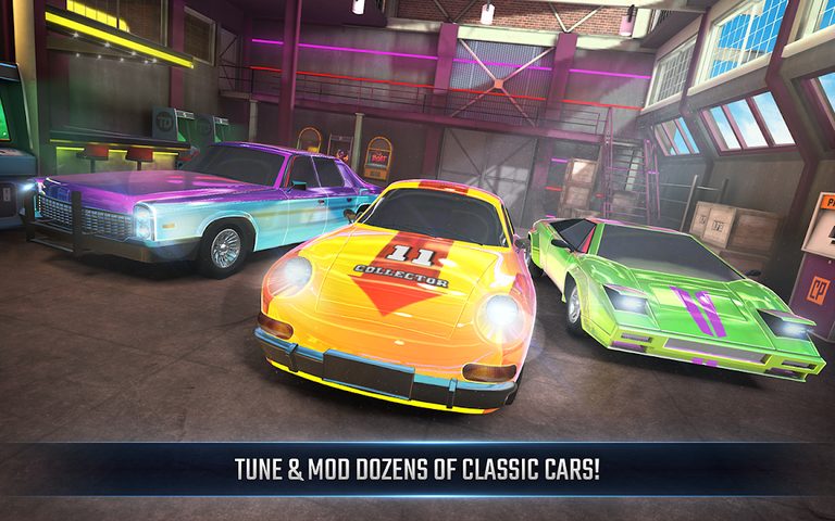 Captura 7: Juego de carreras con coches clásicos