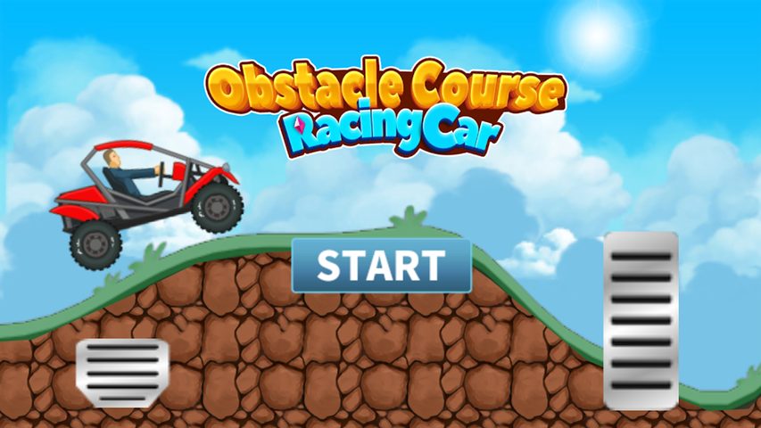Captura 1: Coches de Carreras - Circuito de Obstáculos