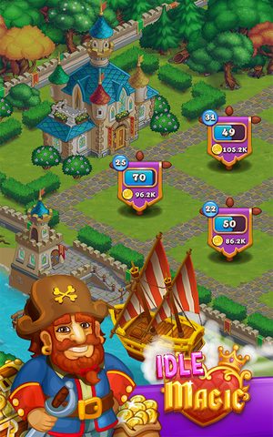 Screenshot 2: Idle Magic - Click Away City