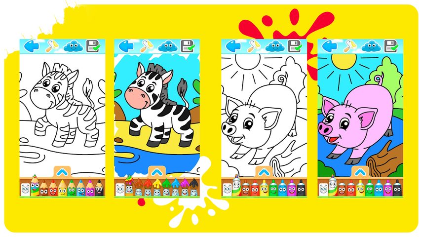 Screenshot 22: Coloring pages for children: animals