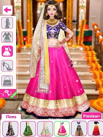 Screenshot 13: Indian Wedding Stylist - Makeup &  Dress up Games