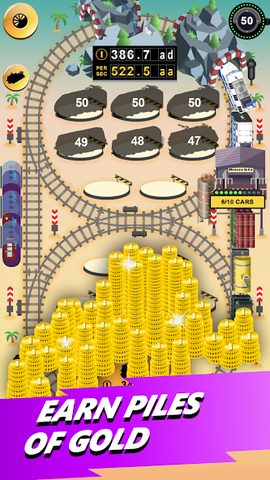 Screenshot 23: Train Merger Idle Train Tycoon