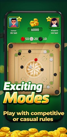 Screenshot 9: Carrom Gold: Online Board Game