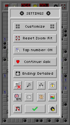 Screenshot 3: Minesweeper Classic: Retro