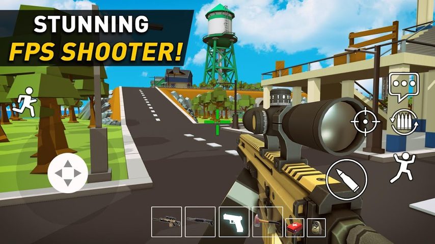 Screenshot 7: Pixel Danger Zone:Battleroyale