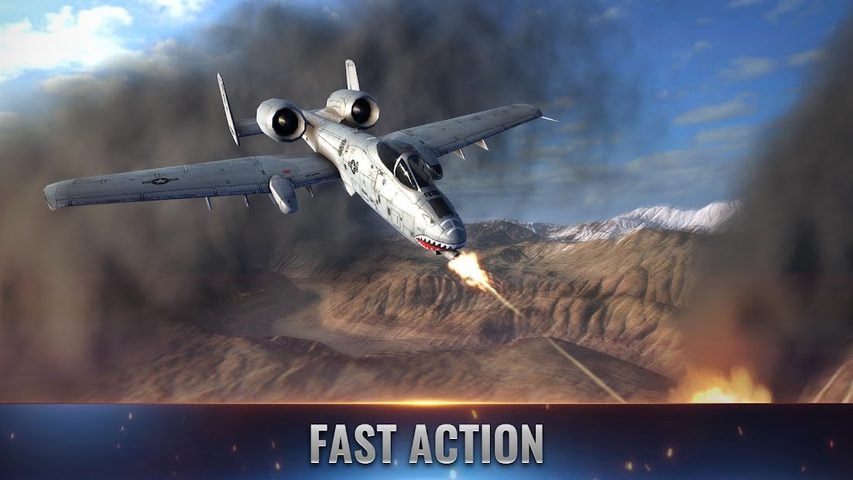 Captura 1: Piloto de Combate: Fuego Intenso