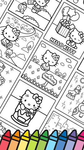 Captura 8: Hello Kitty: Diversión con Colores