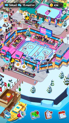 Captura 5: Magnate de la ciudad deportiva: Juego de espera