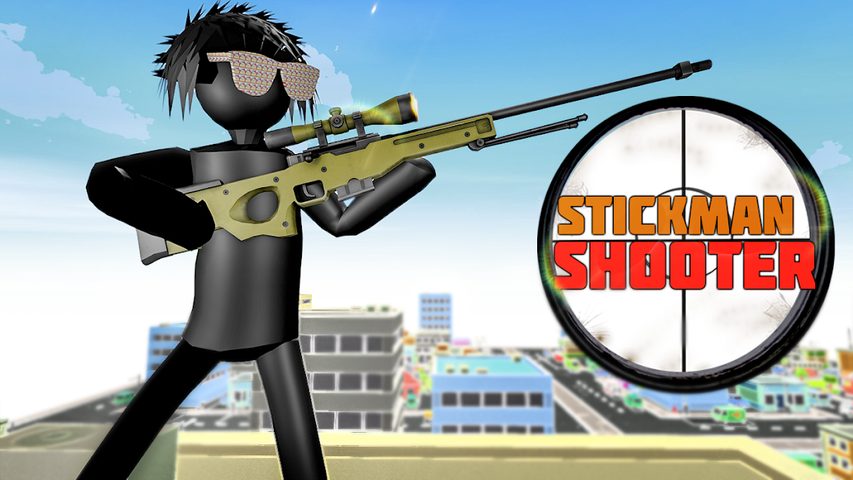 Screenshot 3: Stickman Sniper Shooter games