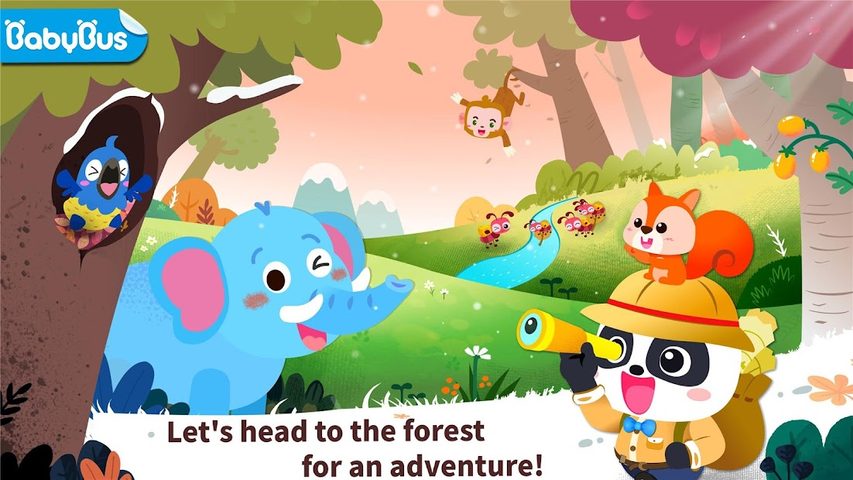 Screenshot 1: Little Panda's Forest Animals