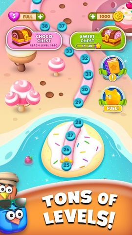 Скриншот 3: Cartoon Crush Toon Blast Match