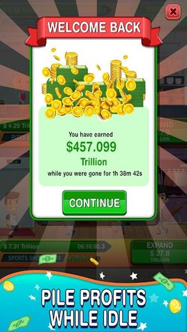 Captura 8: Idle Cash Games - Magnate del Dinero