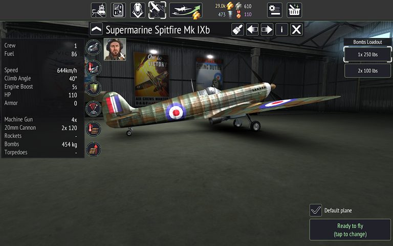 Screenshot 24: Warplanes: WW2 Dogfight