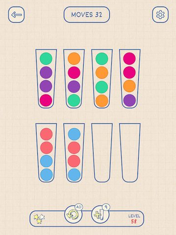 Screenshot 8: Dot Sort・2048 : Color sorting