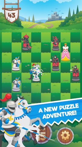 Screenshot 1: Knight Saves Queen