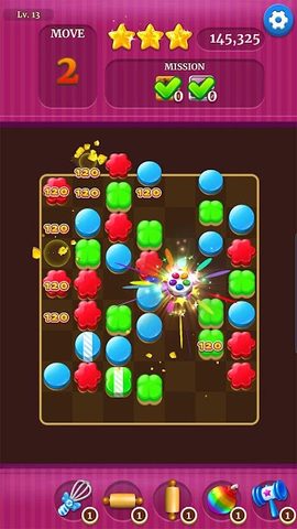 Captura 8: Clásico juego de emparejamiento de galletas