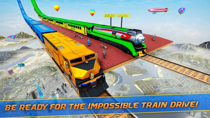 Screenshot 17: Mega Ramp Train Stunt Game