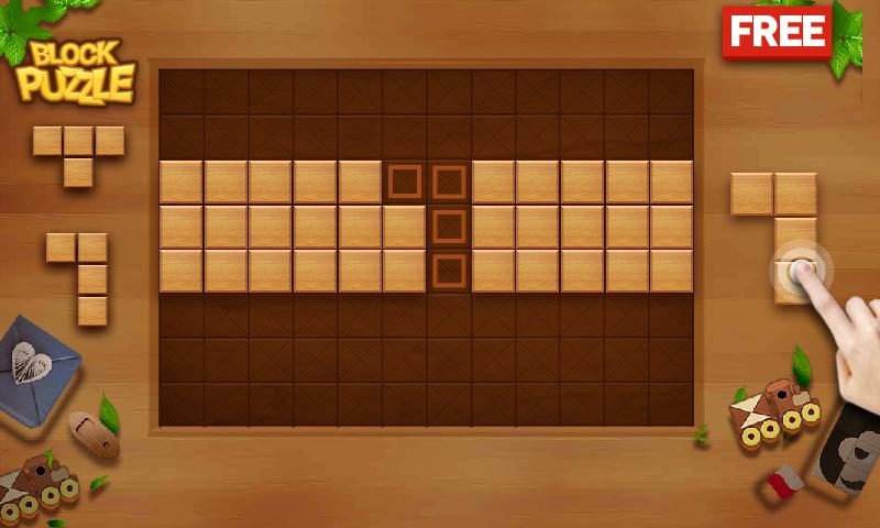 Captura 15: Juego de Puzzle con Bloques de Madera