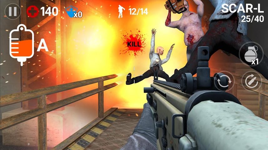 Screenshot 3: Dead Hunter Real: Offline Zomb