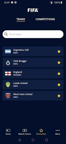 Captura 4: Fútbol en Vivo: Resultados, Noticias y Más