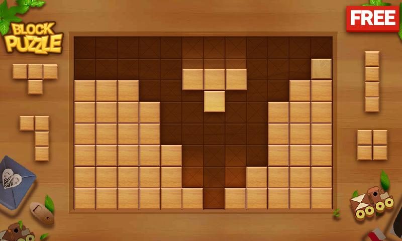Captura 13: Juego de Puzzle con Bloques de Madera